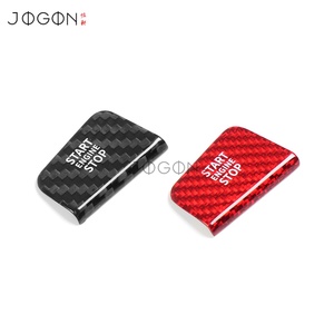 Cubierta de Botón de Encendido/Apagado del Motor para BMW <span class=keywords><strong>Serie</strong></span> 5, 7, X3, G60, G61, G70, G45, Adhesivo de Fibra de Carbono Real para el Interior del Coche - Product Image 6