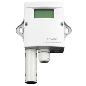 Tgp In-Duct CO2 Temperatuur Vochtigheid Zender 0 ~ 5000ppm Co2 Ndir Sensor/3 In 1 CO2 Zender