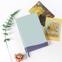 Carnet rigide A5 créatif avec bordure unique motif tournesol, papier artistique, couverture rigide
