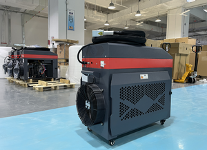 Macchina per Pulizia <span class=keywords><strong>Laser</strong></span> a Fibra Continua 1500W, Pistola Industriale per Rimozione <span class=keywords><strong>Ruggine</strong></span>, Vernice e Graffiti su Metallo HF <span class=keywords><strong>LASER</strong></span> - Product Image 2
