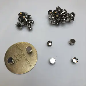 Wholesale Luxury Magnetic Deluxe Clutch Metal Pin Back Clutch Butterfly Metal Clutch For Enamel Lapel Pin