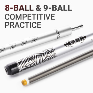 Stecca da Biliardo Professionale TUOYUAN 11mm per Salto e Frattura | Stecca da Biliardo e <span class=keywords><strong>Snooker</strong></span> di Precisione in Fibra di Carbonio Toray a Bassa Deflessione per 9 e 10 Palle - Product Image 2