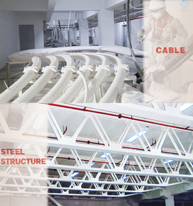 Brandwerende intumescente coating op maat, <span class=keywords><strong>2</strong></span> uur brandwerendheid, binnen, staalconstructie, brandwerende verf, witte kleur - Product Image 4