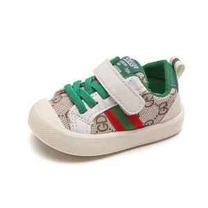 <span class=keywords><strong>Scarpe</strong></span> da <span class=keywords><strong>Bambino</strong></span> Firmate in Rete con Suola Morbida, Sneaker Traspiranti <span class=keywords><strong>Sportive</strong></span> da Corsa per Bambini, <span class=keywords><strong>Scarpe</strong></span> Casual Primi Passi Antiscivolo per Neonati - Product Image 1