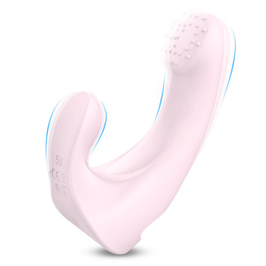 Pistola de dedo Diseño de dedo Motor dual Estimulación del punto G Masturbador vibrador Orgasmo rápido femenino Sensación táctil de la piel del adulto - Product Image 1