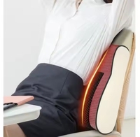 Coussin de massage électrique infrarouge Shiatsu à pétrissage profond, soutien cervical personnalisé pour le voyage, en mousse à mémoire de forme, relaxant et apaisant