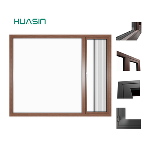 <span class=keywords><strong>Ventanas</strong></span> de Madera Revestidas de Aluminio con Triple Vidrio, Estándar Estadounidense 2026, Personalizadas al por Mayor de Huasin - Product Image 2