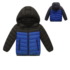 Vêtements d'hiver pour adolescents, manteaux pour étudiants de 140 à 180 cm, garçons et filles, vêtements d'extérieur, vestes à capuche rembourrées en coton coupe-vent - Product Image 3