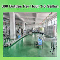 Produits en gros Machine de remplissage brossage automatique à haute pression de 5 gallons de tambours d'eau pure en bouteille à l'intérieur et à l'extérieur
