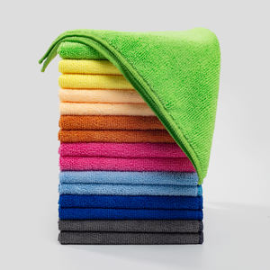 कस्टम कई रंग 80% पॉलिएस्टर 20% पॉलियामाइड वार्प बुनाई 40*40 सेमी पकवान तौलिया माइक्रोफाइबर राग सफाई कपड़े - Product Image 4