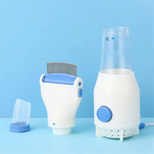 Removedor <span class=keywords><strong>de</strong></span> Pulgas para Mascotas, Limpiador <span class=keywords><strong>de</strong></span> Pelo Eléctrico, Peine para Aseo <span class=keywords><strong>de</strong></span> Mascotas, Atrapador <span class=keywords><strong>de</strong></span> Pulgas y Garrapatas, Cepillo <span class=keywords><strong>de</strong></span> Limpieza para Perros y Gatos - Product Image 4