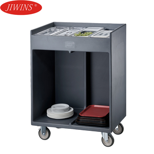 <span class=keywords><strong>Chariot</strong></span> de transport de plats GN en plastique JIWINS pour restaurant, plateau de service, <span class=keywords><strong>chariot</strong></span> de table pour la restauration hôtelière - Product Image 1
