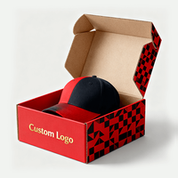 Boîtes d'expédition en carton ondulé biodégradable et écologique en forme d'avion avec logo personnalisé pour chaussettes et emballages en fourrure