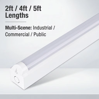 Plafonnier LED 3CCT 3000K-5000K Commutable AC220V IP20 CRI80 50000H Garantie 5 ans Couvercle PC Alliage d'aluminium