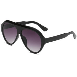 Gafas de Sol de Moda con Logotipo Personalizado, Económicas, Retro, Unisex, de Una Pieza, con Visión Nocturna, Protección UV400, Ovaladas y Grandes para Mujer - Product Image 5