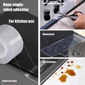 Single-Sided Nano Sealing Tape Manufacturer,Transparent Waterproof Tape for OEM <b>Kitchen</b>,Bathroom, Window Sealing & Private Label - Product Image 4