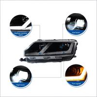 Modification de l'ensemble de phares Skoda Octavia 2013-2017 pour style 12V 30W LED Projecteur Clignotant Séquentiel