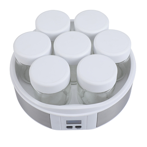 <span class=keywords><strong>Yaourtière</strong></span> électrique XJ-10101, <span class=keywords><strong>yaourtière</strong></span> automatique pour la maison avec 7 pots en verre, plastique, 15 machines de cuisine ménagères en plastique, 230 - Product Image 6