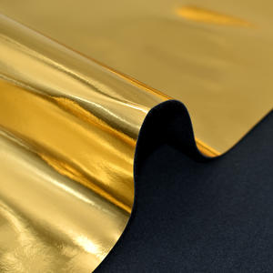 Pelle Artificiale Metallizzata Oro per Artigianato, Divani, Abbigliamento, Scarpe, Borse e Tappezzeria - Product Image 2