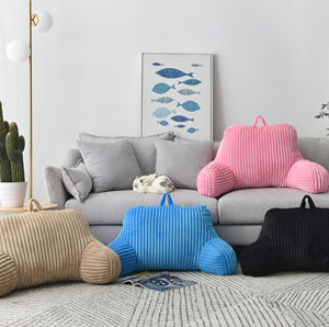 Grand oreiller de lecture avec coussin de massage Caractéristiques Dos assis Soutien Livres Gaming Utilisation polyvalente Canapés Literie Hôtels <span class=keywords><strong>Camping</strong></span> - Product Image 2