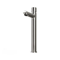Accessoires de salle de bain en gros, robinet de lavabo à bouton-poussoir économiseur d'eau, arrêt automatique, fermeture automatique, temporisation, pour usage public