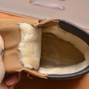 Chaussures de luxe de marque UGGS, bottes de neige à la cheville tendance, automne-hiver, pour hommes, randonnée, chasse, jaune - Product Image 5