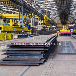 ألواح فولاذية ASTM A36 Q235 Q345 بسمك 6 مم، صفائح فولاذية كربونية مدرفلة على الساخن لبناء السفن، ألواح دروع باليستية - Product Image 3