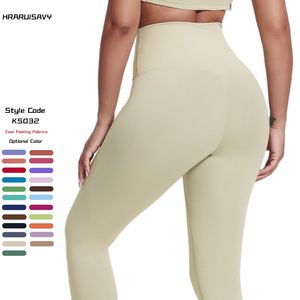 Leggings Deportivos de Cintura Alta con Control de Abdomen, Estilo Cruzado, para Yoga, Gimnasio, Fitness, para Mujer, de Alta Calidad, Venta Caliente - Product Image 2