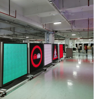 Panneau à messages flexibles, affichage à led pour garde-robe, carte de circulation dms