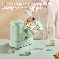 Pour chauffe-biberon Boboduck multi-fonction certifié CE pour 0-12 mois imprimé motif verre et silicone matériel