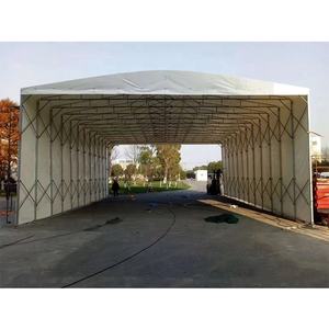 Auvent coulissant électrique mobile pour événements, abri de stockage extérieur pour grands entrepôts, tailles personnalisables - Product Image 3