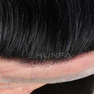 Parrucchino da <span class=keywords><strong>uomo</strong></span> in <span class=keywords><strong>capelli</strong></span> umani, <span class=keywords><strong>prodotti</strong></span> artigianali di alta qualità - Product Image 4