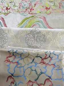 Обивка блестками цветы вышитая бархатная ткань для мебели текстиль Новый современный стиль Марокко роскошный диван SHAOXING Tricot - Product Image 3