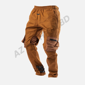 กางเกงคาร์โก้ผู้ชายคุณภาพดีที่สุด สไตล์สตรีทแวร์ กางเกงจ็อกเกอร์ผู้ชายหลายกระเป๋า กางเกงผู้ชายแฟชั่นใหม่จากบังกลาเทศ - Product Image 2