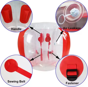 Yetişkin şişme tampon topu, büyük Sumo topu gövde koruyucu top açık oyuncak köy oyunu - Product Image 5