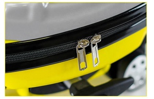 2023 vente en gros <span class=keywords><strong>voiture</strong></span>-forme coque dure enfants sacs de voyage bagages ABS PC enfants bagages chariot valises <span class=keywords><strong>pour</strong></span> l'extérieur - Product Image 6