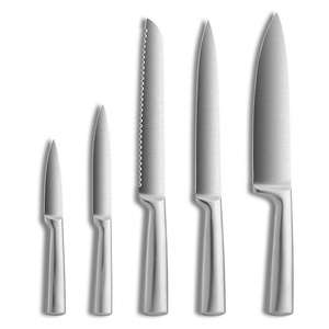 5-Piece Professional Kitchen <b>Knives</b> Kitchen Chef <b>Knife</b> <b>Set</b> Stainless Steel Kitchen <b>Knife</b> for Cutting - Product Image 1
