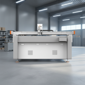 Cortadora de Cuchillas Vibratorias Digitales de Cama Plana Realtop con Bomba de Motor de Alta Precisión para Espuma EVA, EPE, Fieltro y Fibra de Carbono, Cuchilla de Banda Oscilante - Product Image 1