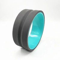 Custom Best High Density Tpe Yoga Wheel L Juego de 4 piezas Rueda + Rodillo de espuma para el alivio del dolor de espalda