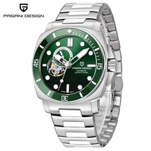 PD1736 PAGANI DESIGN 2025 Montres mécaniques automatiques pour hommes, mode décontractée, saphir, acier inoxydable, plongée, TMI NH39 Reloj Hombre - Product Image 1