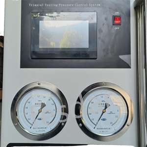 10 KN / 30 KN / 60 KN dreiachsiges Boden prüfgerät mit Computer daten erfassungs-und Gegendruck system - Product Image 4