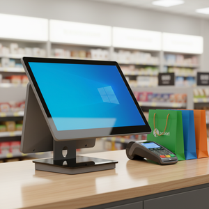 Terminal Punto de Venta Todo en Uno con Sistema Operativo Windows 11/10, Caja Registradora <span class=keywords><strong>Fiscal</strong></span>, con Intel I5, Bluetooth 5.2/Wi-Fi 6 y Opción de Pago en Efectivo - Product Image 2