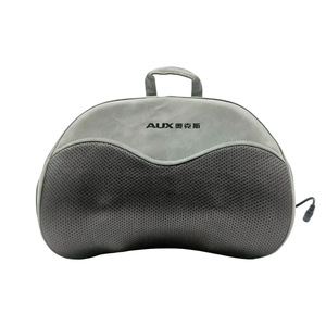 Multi Functional Massage Pillow Heating Therapy For Neck Back Waist Legs Shoulder Relief USB Powered PU Leather - Product Image 2