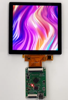 DAS 4-Zoll 720x720 Auflösung LCD-Anzeigemodul mit Optionaler Kapazitiver Touch-Steuerplatine für Smart Home Panels