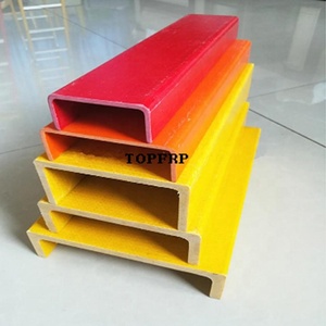 รางและคานไฟเบอร์กลาส FRP คุณภาพสูงแบบพัลทรูชั่น - Product Image 5