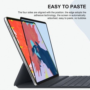 ฟิล์มกันรอยหน้าจอแบบกระดาษ สำหรับ iPad Pro 12.9 <span class=keywords><strong>11</strong></span> 10.5 10.2 Air 9.7  แบบด้าน PET ป้องกันการสอดแนม เหมาะสำหรับเขียนและวาดภาพ - Product Image 6