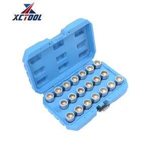 XCTOOL Kit d'outils de suppression de goujon d'écrou de roue de verrouillage 20PCS