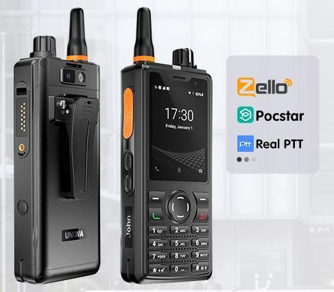 UNIWA F41 2.4 Inch 4G Android Zello 4G LTE POC Walkie Talkie Phone Android with with GPS