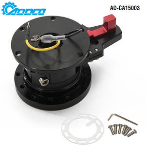 ADDCO-EPMANステアリングホイールブラッククイックリリースチルトシステムJDMレース/レーシングAD-CA15003 - Product Image 2