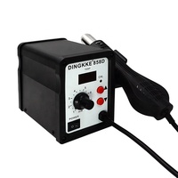 Pistola de Aire Caliente Eléctrica Profesional de Alta Calidad con Control de Temperatura 858d, Estación de Soldadura Digital con Temperatura Constante